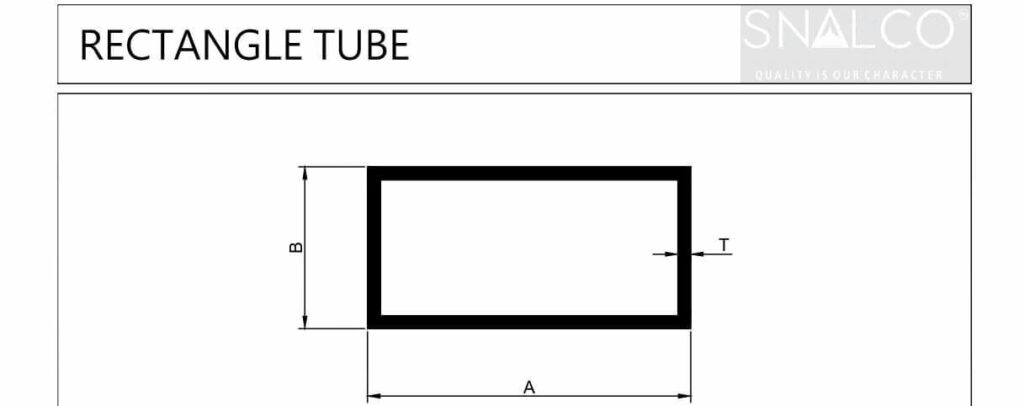 Aluminium Rectangle Tube Profile