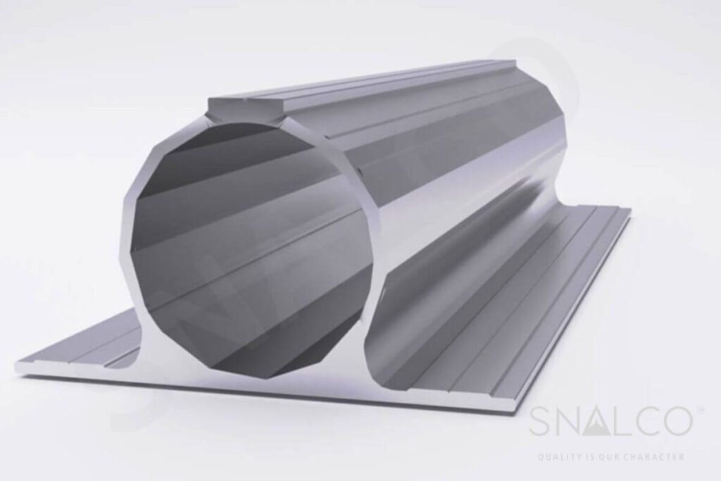 Transmission Section Aluminium Extrusion Profile by Snalco